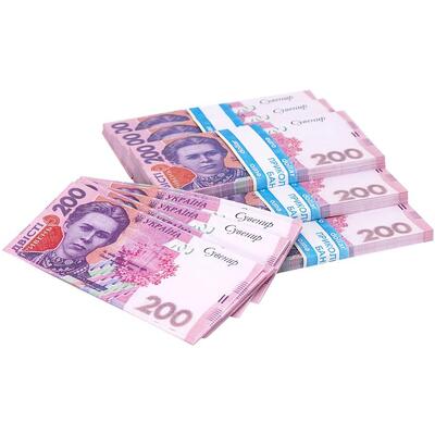 Сувенірні гроші 200 гривень  Зображення