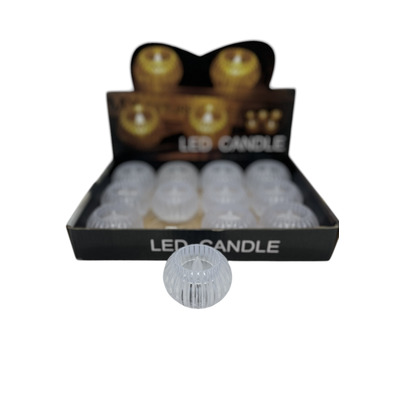 Свічка кругла Led 4*6 см. Зображення