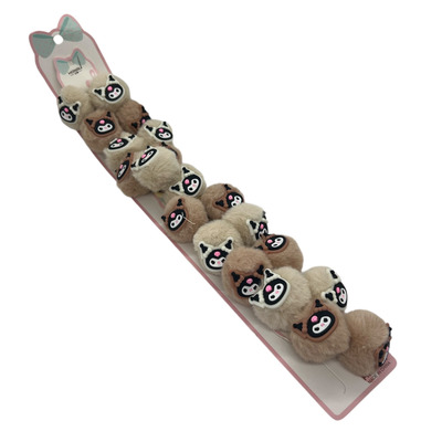 Дитяча хутряна резинка Kuromi  Зображення