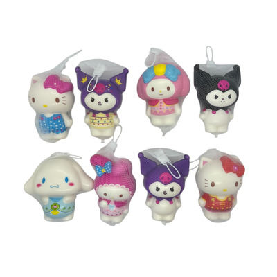 Антістрес сквіш герої Sanrio 12 см. Зображення