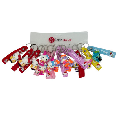 Брелок гумовий Hello Kitty асорті  Зображення