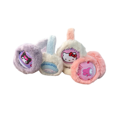 Дитячі хутряні навушники герої Sanrio  Зображення