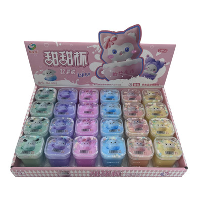 Слайм,  жуйка для рук молочна герої Sanrio  Зображення