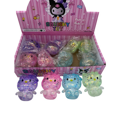 Антістрес тягучка з блискітками Hello Kitty  Зображення