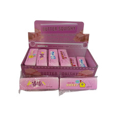 Іграшка антістрес Butter Squishy рожевий 13 см. Зображення