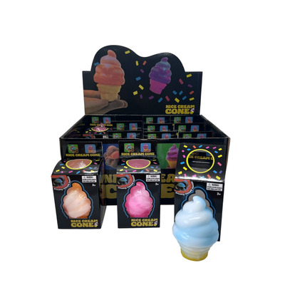 Антістрес сквіш Морозиво NeeDoh Nice Cream Cone Зображення