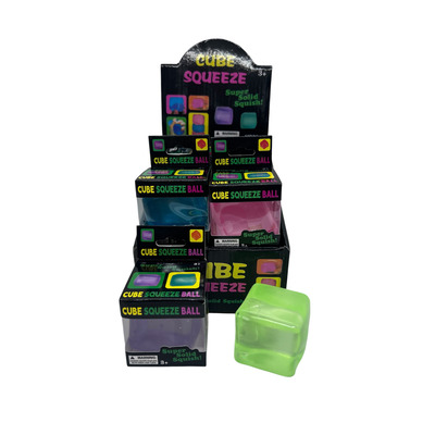 Антістрес куб Cube Sgueez Ball кольоровий  Зображення