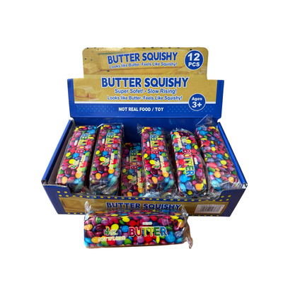 Іграшка антістрес Butter Squishy M&M's 13 см. Зображення